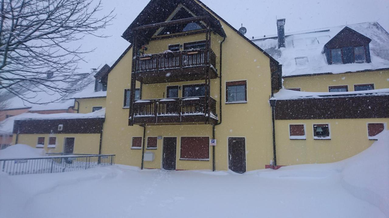 Ferienwohnung Dachspitze Mit Tiefgaragenstellplatz Und Skiraum Oberwiesenthal Exterior photo