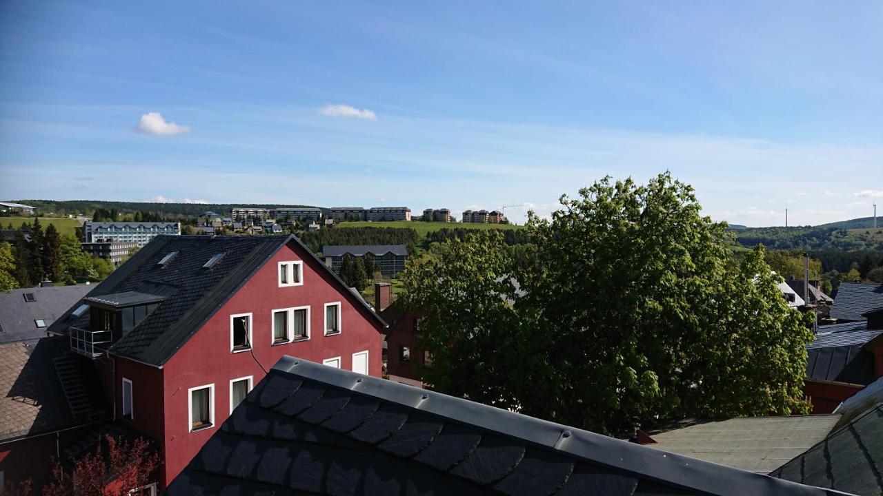 Ferienwohnung Dachspitze Mit Tiefgaragenstellplatz Und Skiraum Oberwiesenthal Exterior photo